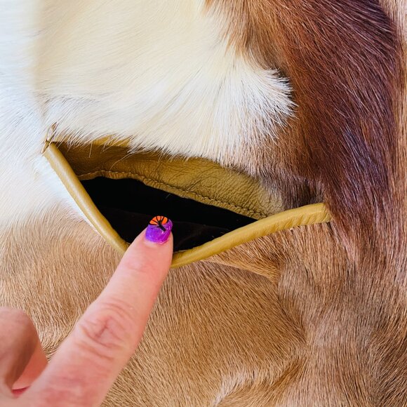 Vintage Bill Robinson cow hide vest size Large - Picture 17 of 17